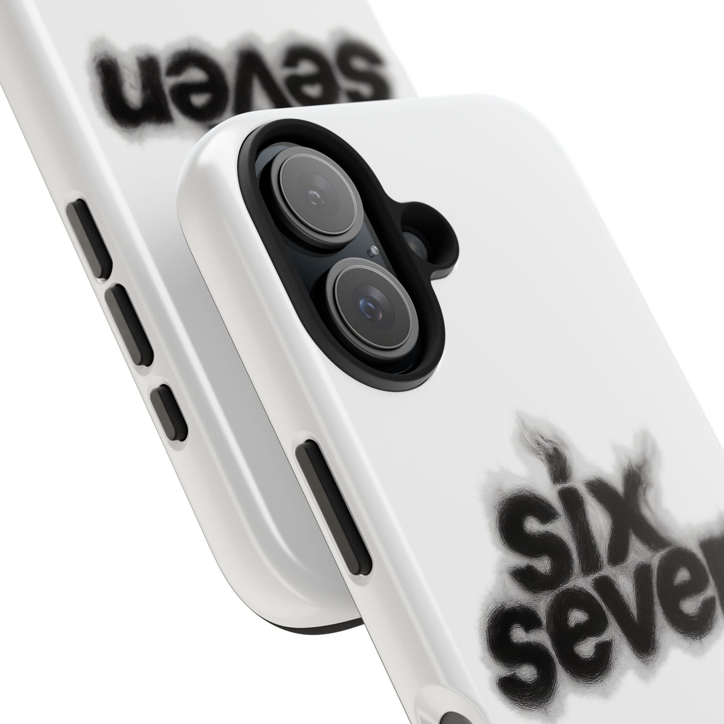 Tough Phone Case — 'six seven' Smoke Logo Protective Cover